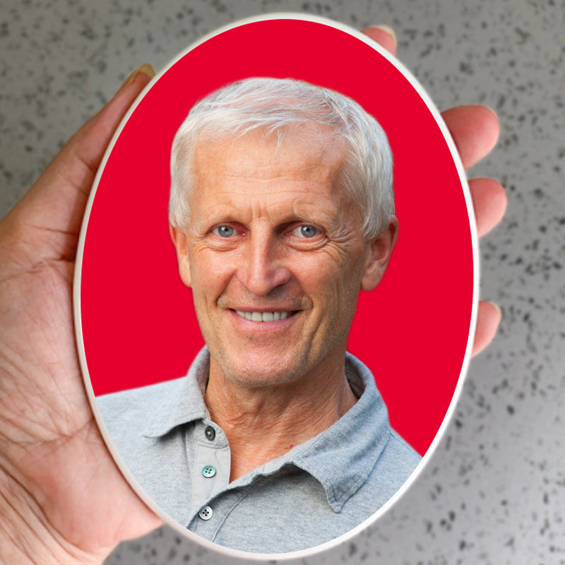 Custom Memorial Photo Headstone Photo Waterproof Ceramic Personalized Tombstone Picture Monument Portrait Photo Memorial Plaque