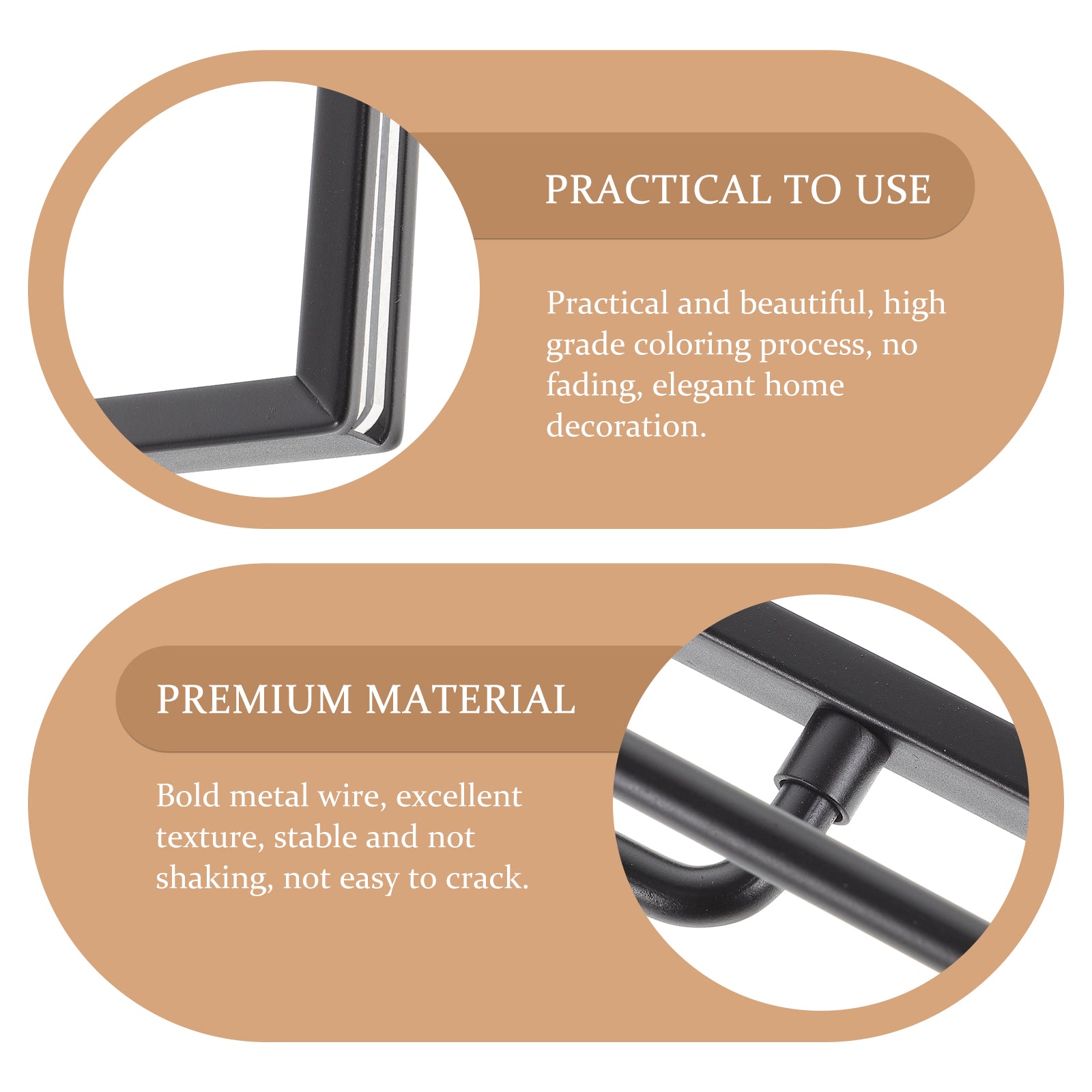 8 Inch Rotating Photo Frame Double Sided Display Stand For 6 7 8 Inch Photos Metal Base Home Wedding Decoration Frame