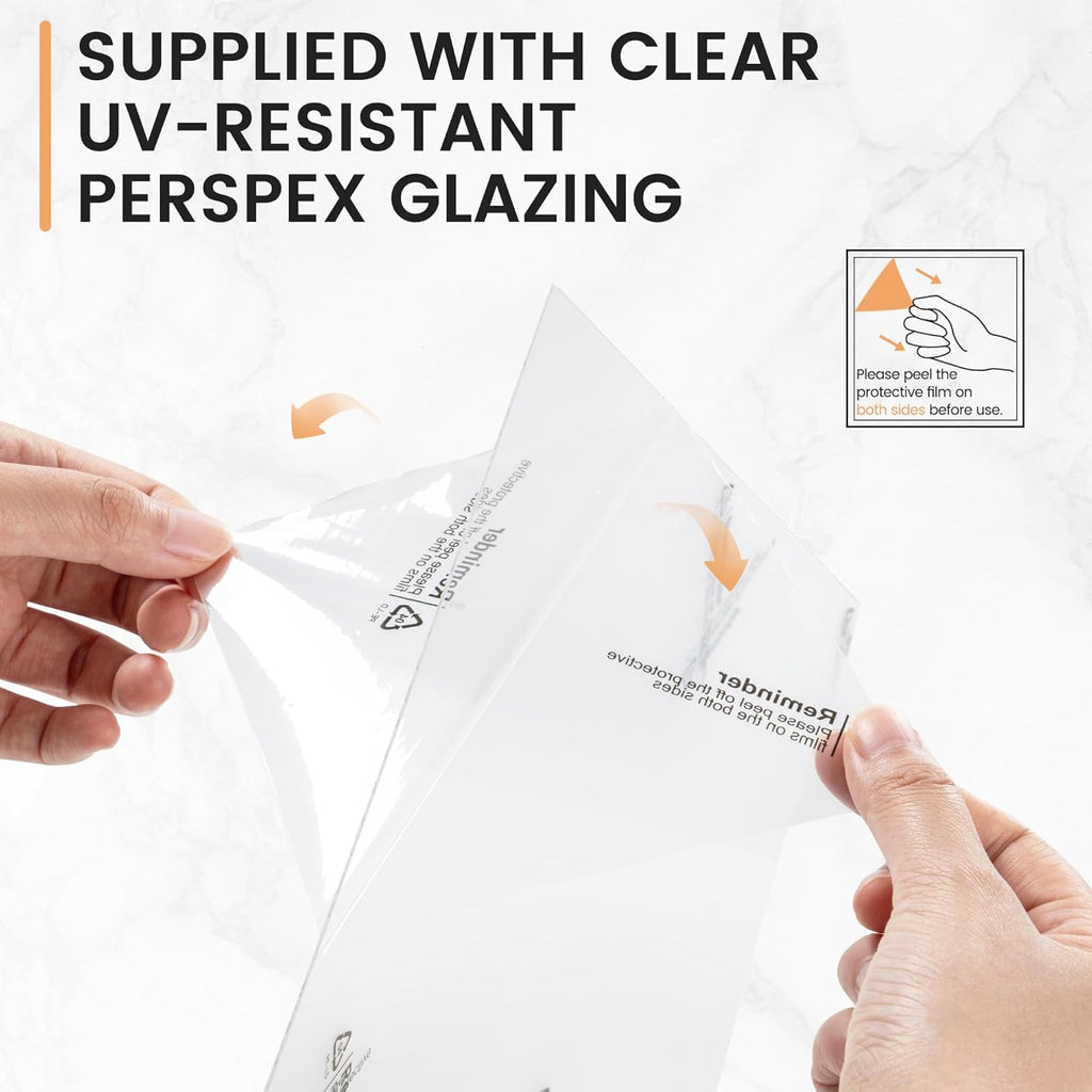 1/3pcs 30x40 50x70cm Picture Frames Aluminum Modern Photo Frame Black With Mat For Wall Art Mounting Canvas Print Home Decor