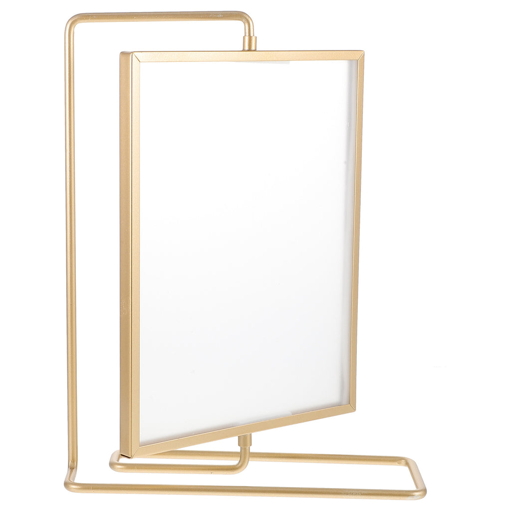 8 Inch Rotating Photo Frame Double Sided Display Stand For 6 7 8 Inch Photos Metal Base Home Wedding Decoration Frame