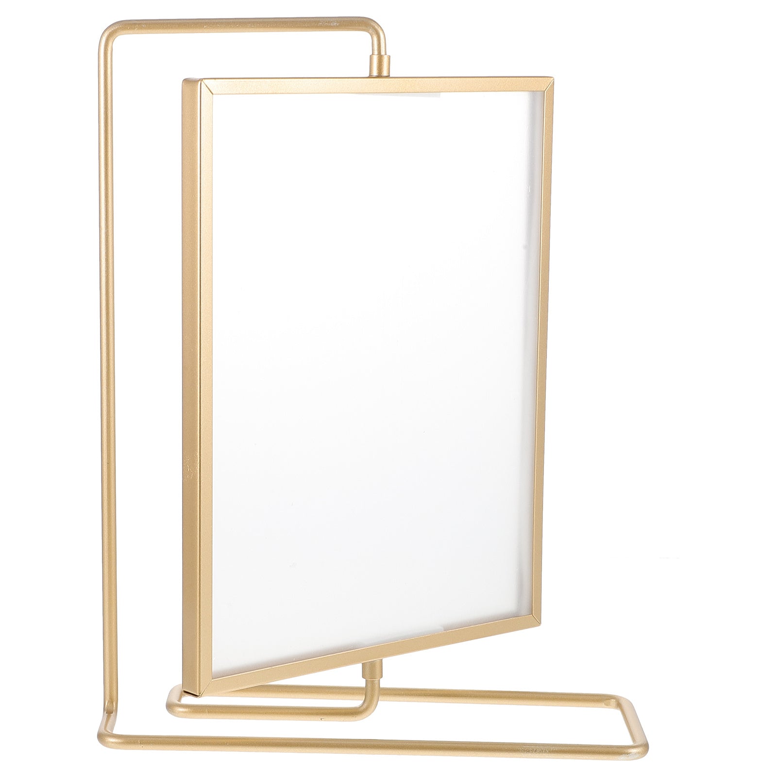 8 Inch Rotating Photo Frame Double Sided Display Stand For 6 7 8 Inch Photos Metal Base Home Wedding Decoration Frame