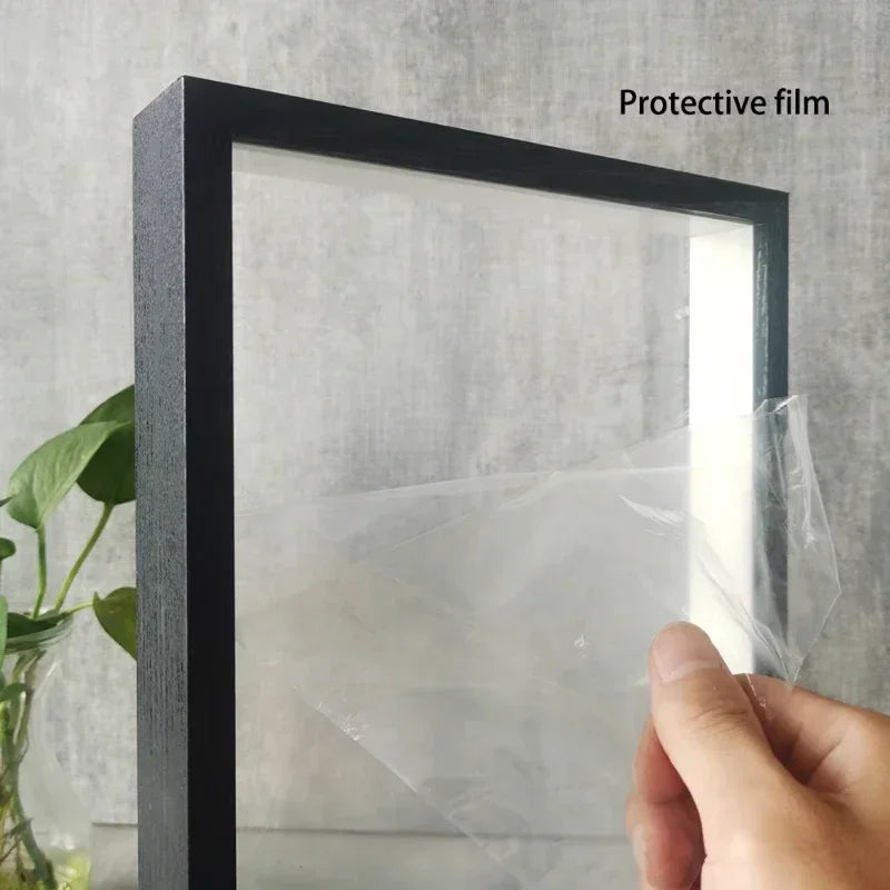 Shadow Box Depth 3cm Wooden Photo Frame For Displaying Three-Dimensional Works Nordic DIY Wood Picture Frame Photo Decor