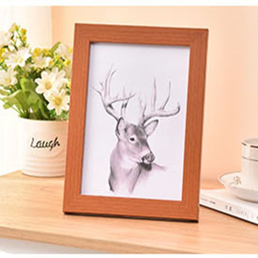 Simple Colorful Photo Frame Multi Size Handcraft Picture Frame Drawings DIY Display Holders Decoration