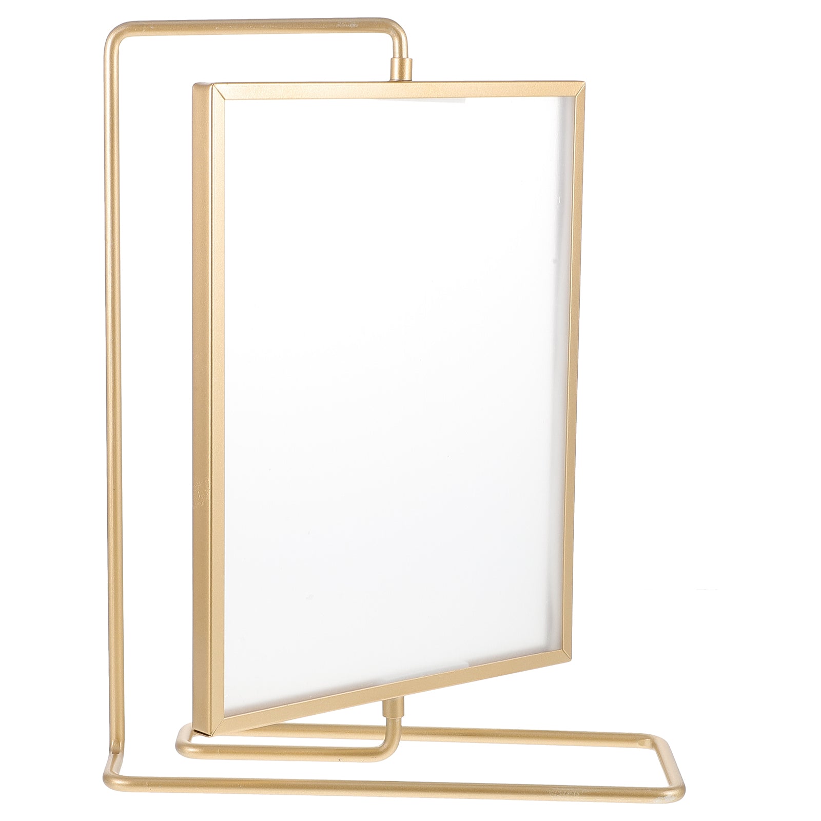 8 Inch Rotating Photo Frame Double Sided Display Stand For 6 7 8 Inch Photos Metal Base Home Wedding Decoration Frame
