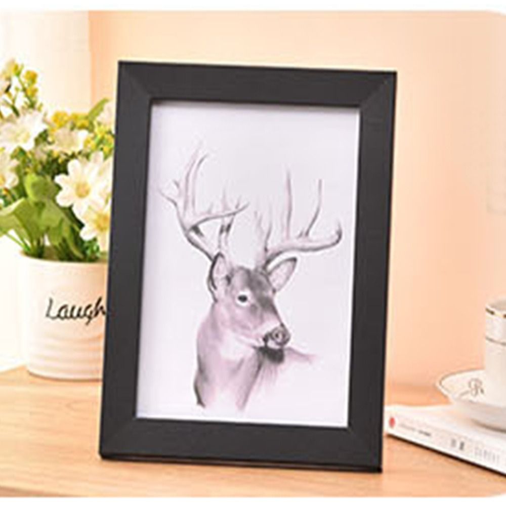 Simple Colorful Photo Frame Multi Size Handcraft Picture Frame Drawings DIY Display Holders Decoration