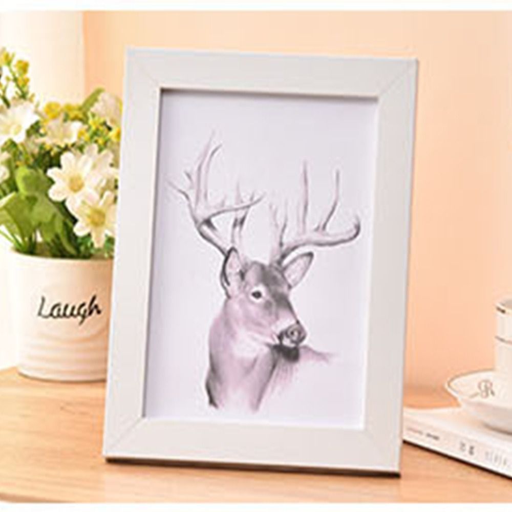 Simple Colorful Photo Frame Multi Size Handcraft Picture Frame Drawings DIY Display Holders Decoration