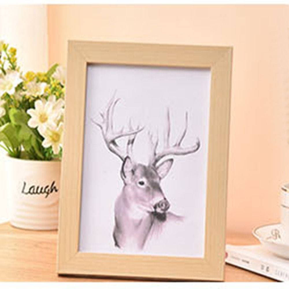 Simple Colorful Photo Frame Multi Size Handcraft Picture Frame Drawings DIY Display Holders Decoration