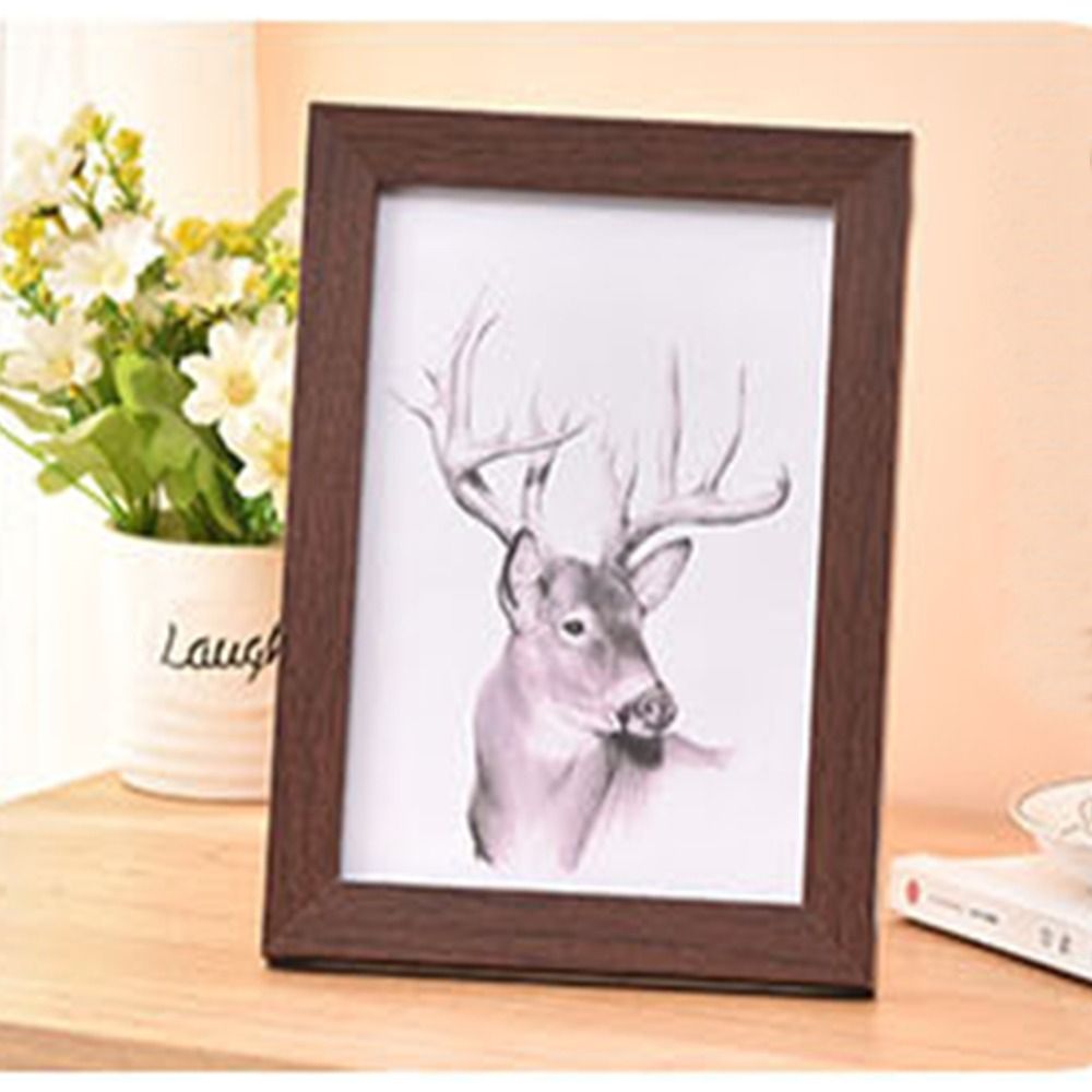 Simple Colorful Photo Frame Multi Size Handcraft Picture Frame Drawings DIY Display Holders Decoration