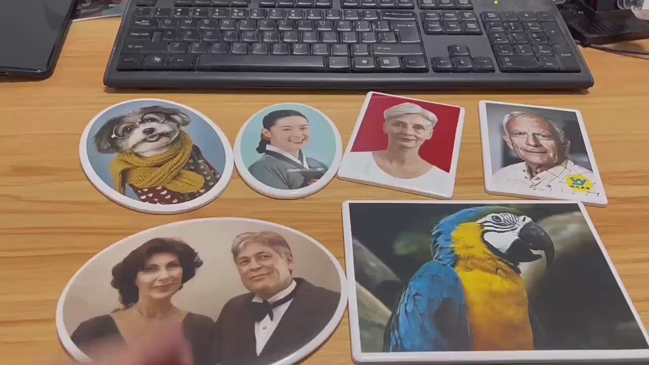 Custom Memorial Photo Headstone Photo Waterproof Ceramic Personalized Tombstone Picture Monument Portrait Photo Memorial Plaque